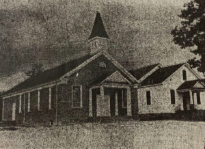 New sanctuary completed and dedicated- 1962