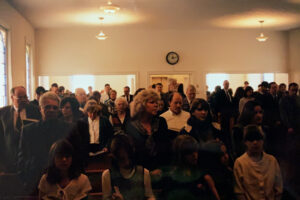 Petsworth moves to two services each Sunday- begins to outgrow sanctuary